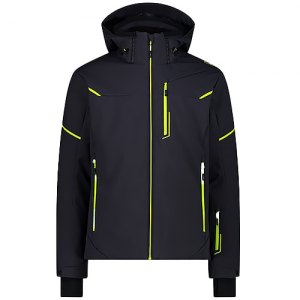 GIACCA SCI UOMO CMP MAN JACKET ZIP HOOD SOFTSHELL 33W0897 05US