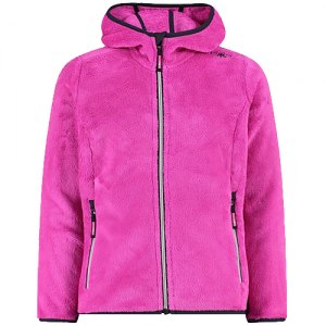 PILE BAMBINA CMP GIRL JACKET FIX HOOD HIGHLOFT 38P1455 B818