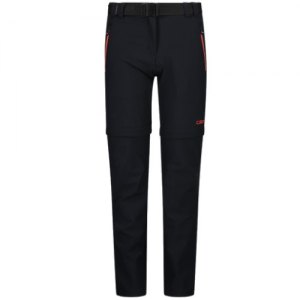 PANTALONI TREKKING ACCORCIABILI BAMBINA CMP GIRL ZIP OFF PANT STRETCH 3T51445 11UN