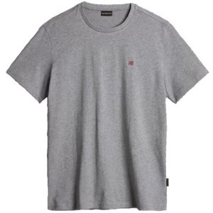 MAGLIETTA T-SHIRT NAPAPIJRI SALIS SUM NA4H8D160 MED GREY MELANGE