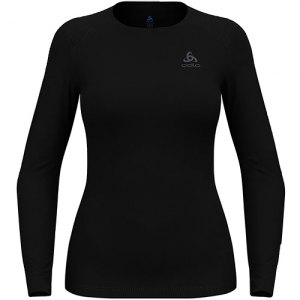 MAGLIA INTIMA DONNA ODLO ACTIVE WARM L/S CREW NECK 159101 15000