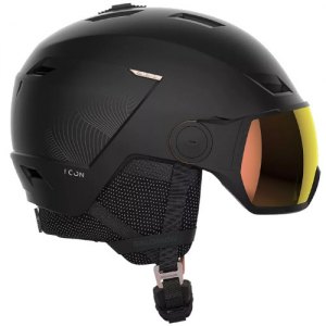 CASCO SCI SALOMON ICON LT VISOR PHOTO 472611 BLACK