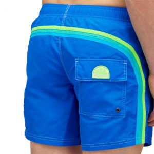 BOXER MARE SUNDEK M504BDTA100 A2201 BOARDSHORT RAINBOW ELASTIC WAIST 14