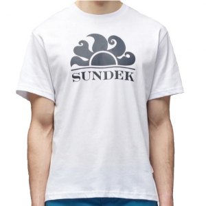 MAGLIETTA SUNDEK NEW SIMEON LOGO T-SHIRT M021TEJ7800 00607