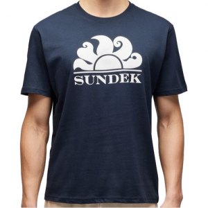 MAGLIETTA SUNDEK NEW SIMEON LOGO T-SHIRT M021TEJ7800 00704