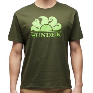 MAGLIETTA SUNDEK NEW SIMEON LOGO T-SHIRT M021TEJ7800 30204