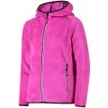 PILE BAMBINA CMP GIRL JACKET FIX HOOD HIGHLOFT 38P1455 B818