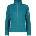 Pile Donna CMP WOMAN JACKET KNITTED 3H14746 04ES TEAL