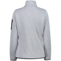 PILE DONNA CMP WOMAN JACKET KNITTED 3H14746 43US ALLUMINIO