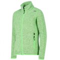 Pile Bambina CMP GIRL JACKET  KNITTED 3H19925 00EM MELA FLUO