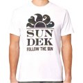 SUNDEK LOGO FOLLOW THE SUN T-SHIRT M026TEJ7853 00600 - Maglietta T-shirt