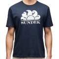 SUNDEK NEW SIMEON LOGO T-SHIRT M021TEJ7800 00704 - Maglietta T-shirt